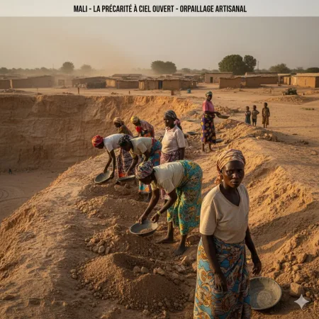 Femmes dans les mines artisanales au Mali : quand la survie devient mortelle Femmes dans une mine artisanale au Mali
