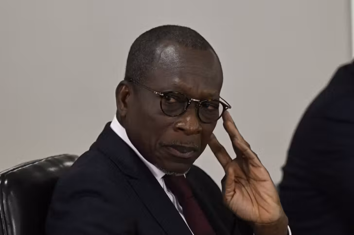 Patrice Talon, président du Bénin, lors d'un événement officiel