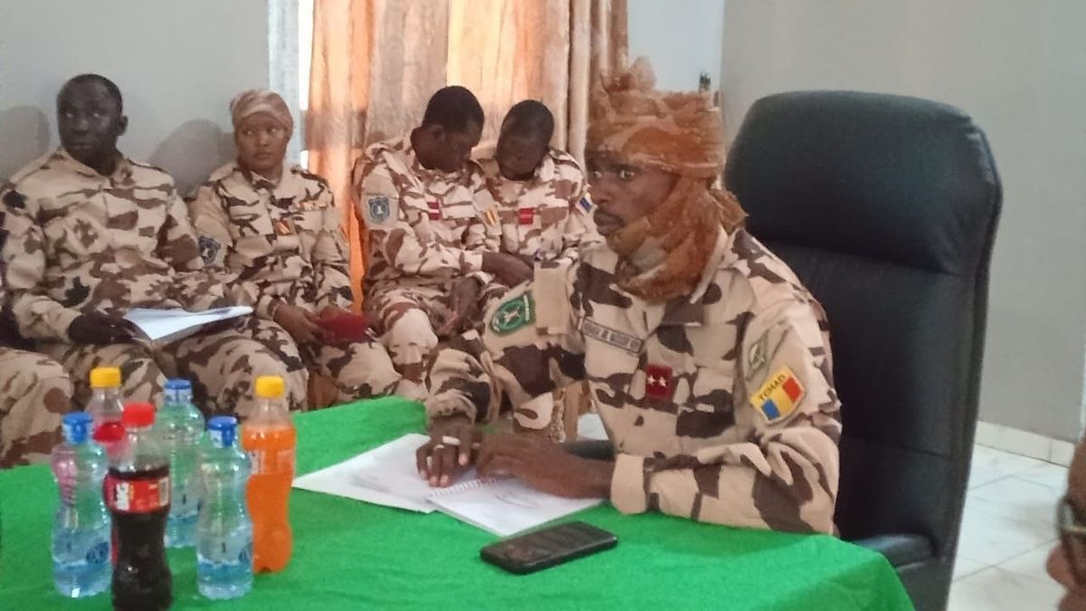 Forces Tchad-Centrafrique en patrouille frontalière