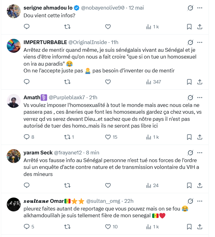Illustration des tensions autour des droits LGBTQ+ au Sénégal
