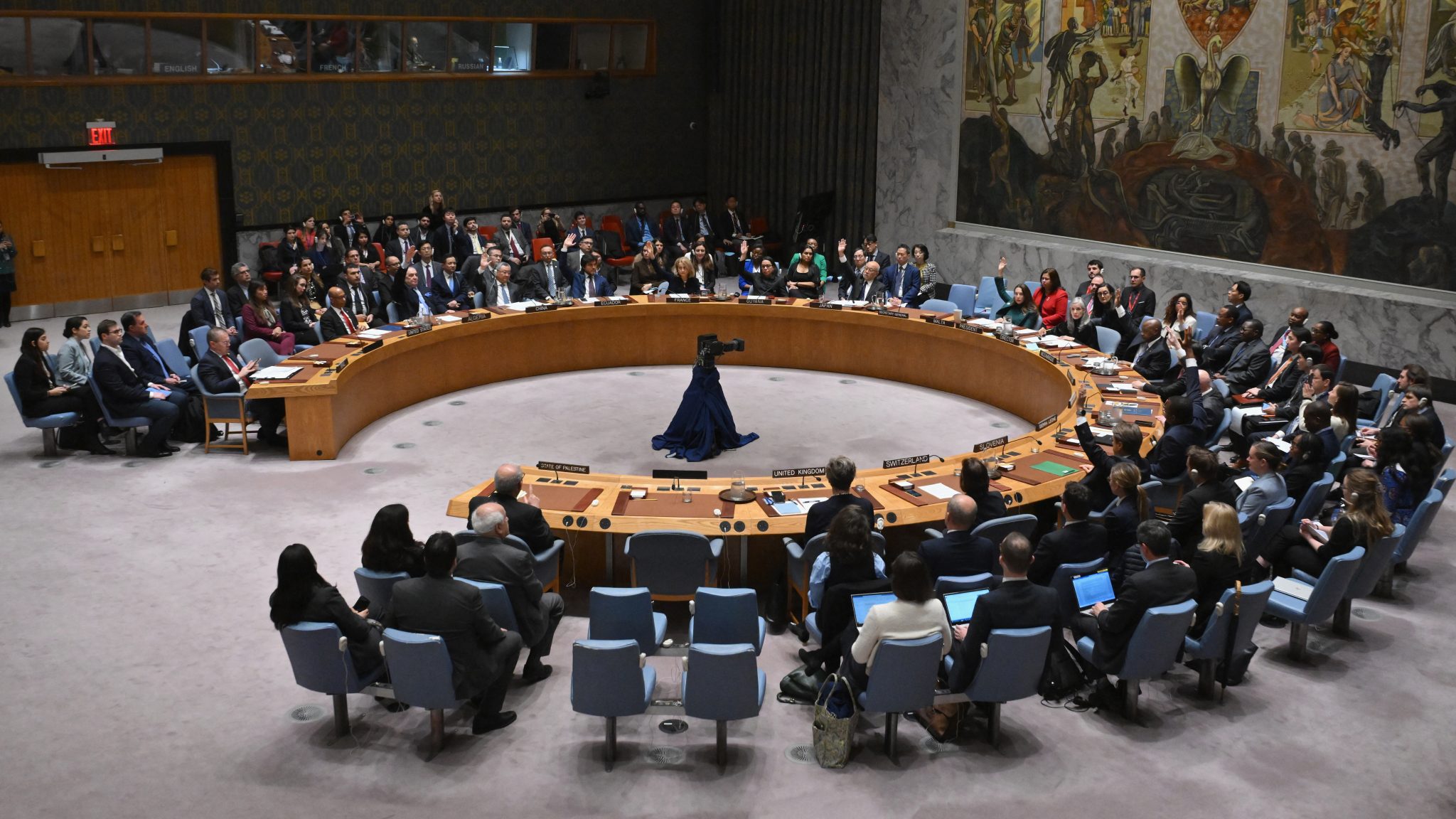 Salle du Conseil de sécurité de l'ONU, Bamako, terrorisme, Boko Haram, attaques armées