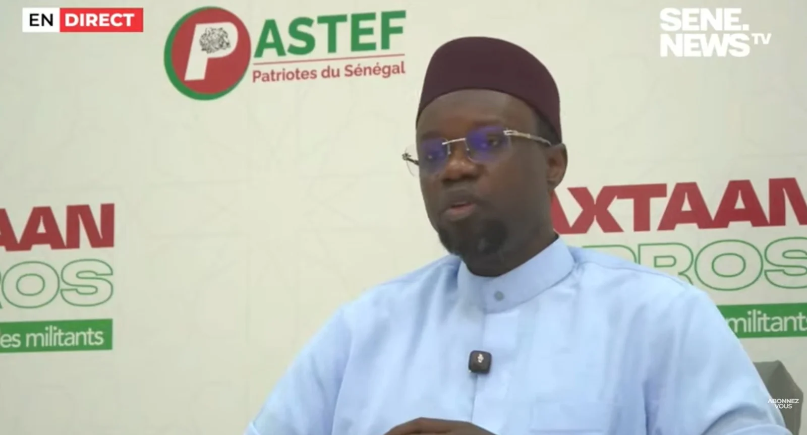 Ousmane Sonko au bord de l'implosion : « Je me demande même si cela vaut la peine de continuer » 1 Iran : Ousmane Sonko prend position face aux attaques américaines et israéliennes