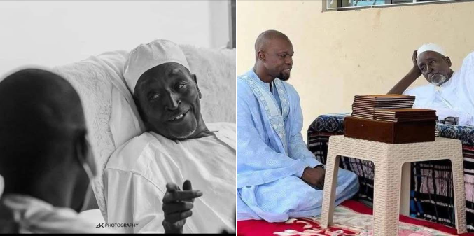 hommage de Ousmane Sonko à Serigne Cheikh Saliou Mbacké