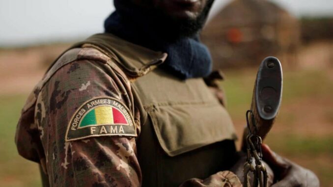 Carte illustrant les tensions sécuritaires dans la région du Sahel