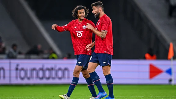 Ayyoub Bouaddi, prodige marocain, en action lors d'un match