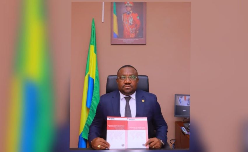 Séraphin Ondoumba, président de la CNLCEI au Gabon