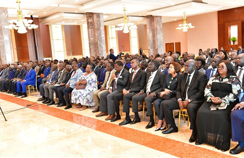 Responsables des partis politiques au Gabon