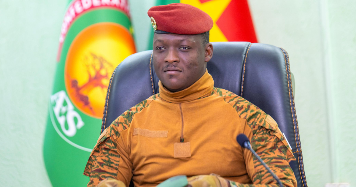 Capitaine Ibrahim Traoré Burkina Faso