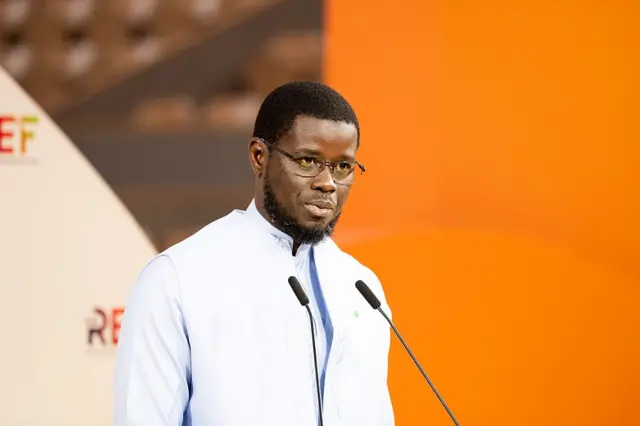 Le président sénégalais Bassirou Diomaye Faye