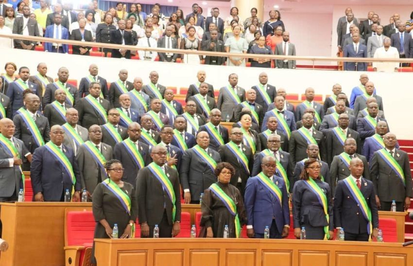 Hémicycle de l’Assemblée nationale gabonaise