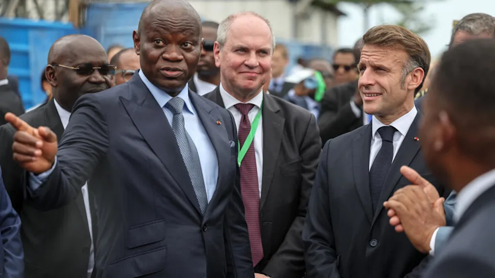 Le président Brice Oligui Nguema lors d’un déplacement en France