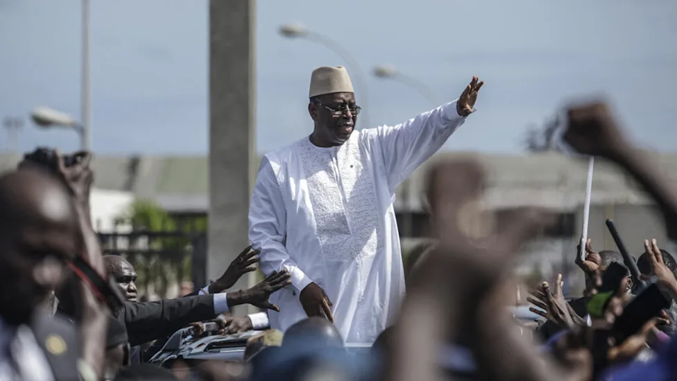 Portrait de Macky Sall lors d'un événement officiel