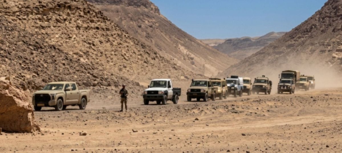 opération de ratissage aux frontières libyennes