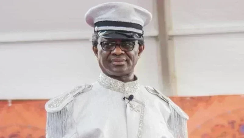 Serigne Modou Kara Mbacké lors du Grand Magal de Touba