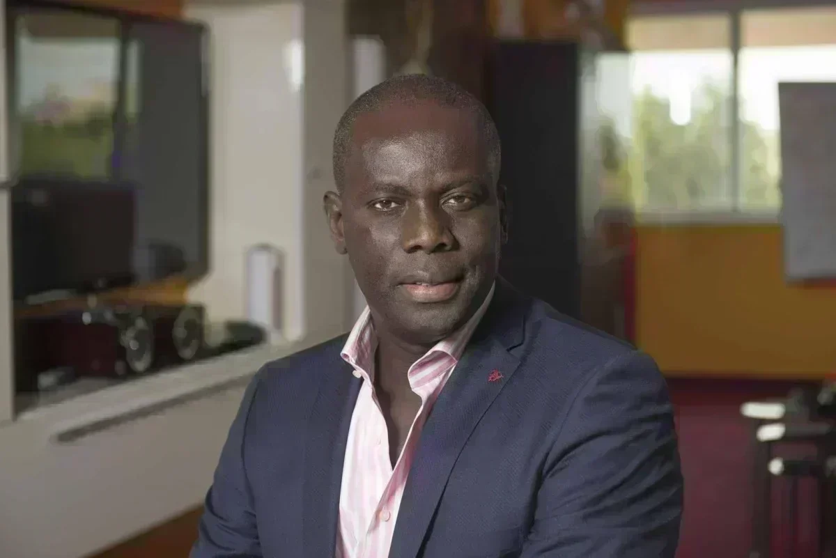 Malick Gackou appelle à l'unité de Pastef face à Kiiraay Sénégal. Dakar. 10/2016. Malik Gakou, Président du Grand Parti chez lui.