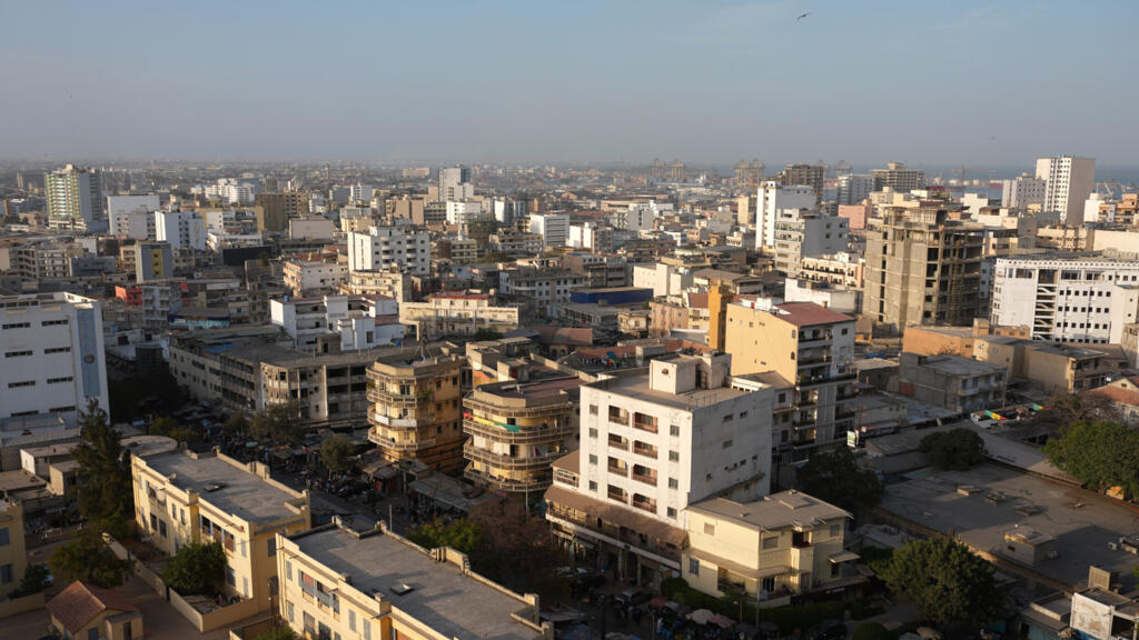 Vue panoramique du centre-ville de Dakar, au Sénégal