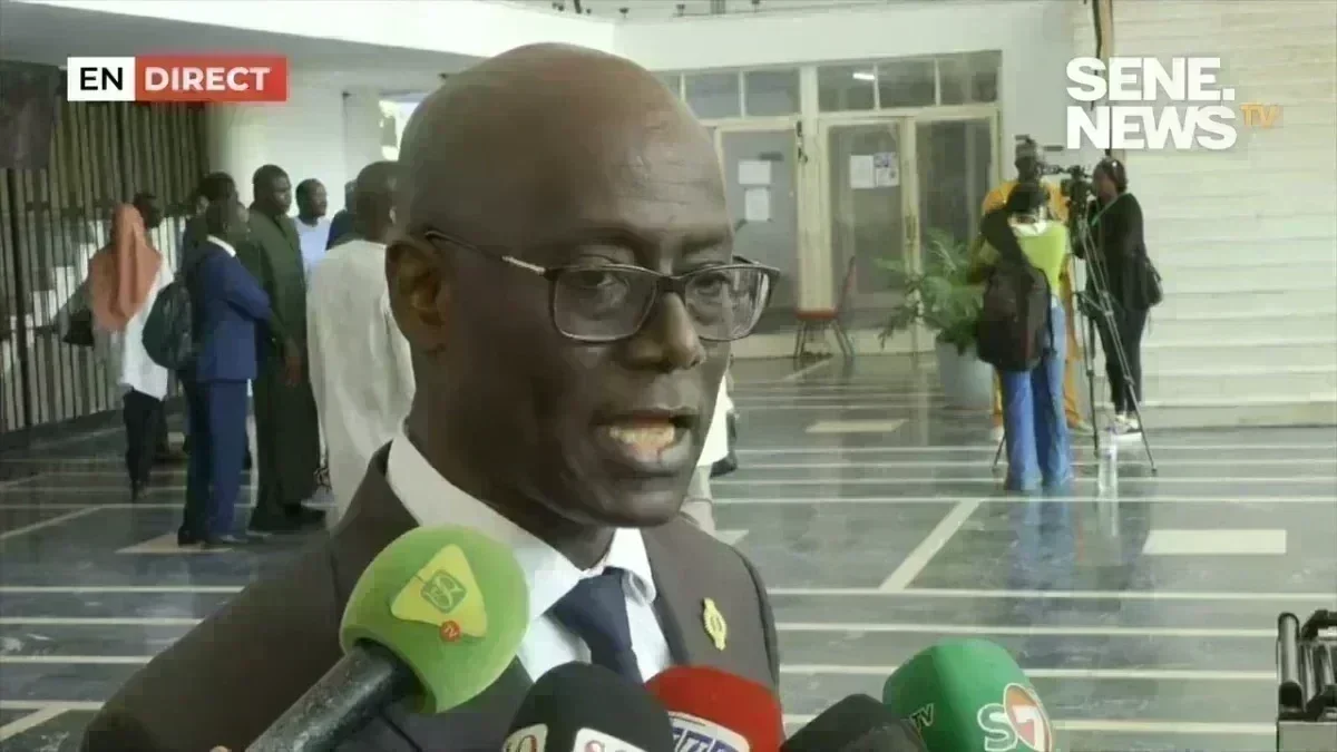 Intervention parlementaire de Thierno Alassane Sall Thierno Alassane Sall s'exprime devant l'Assemblée nationale du Sénégal