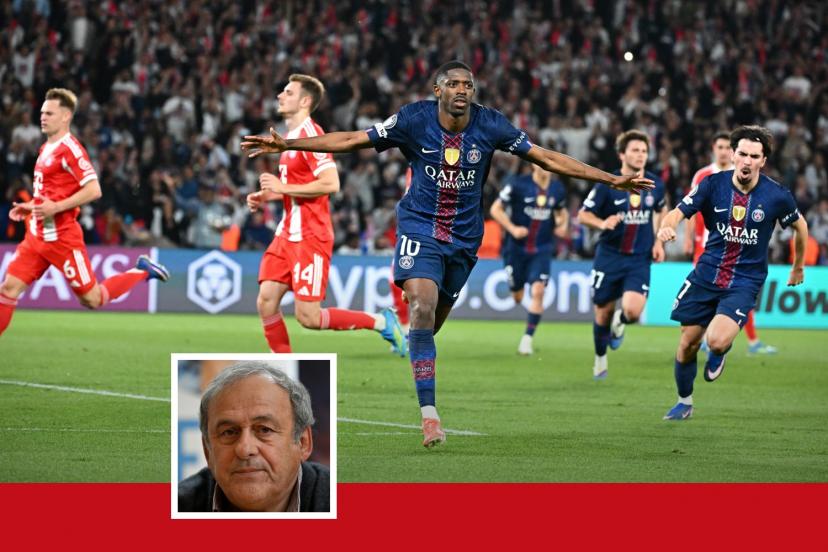 Michel Platini lors d'une intervention récente.