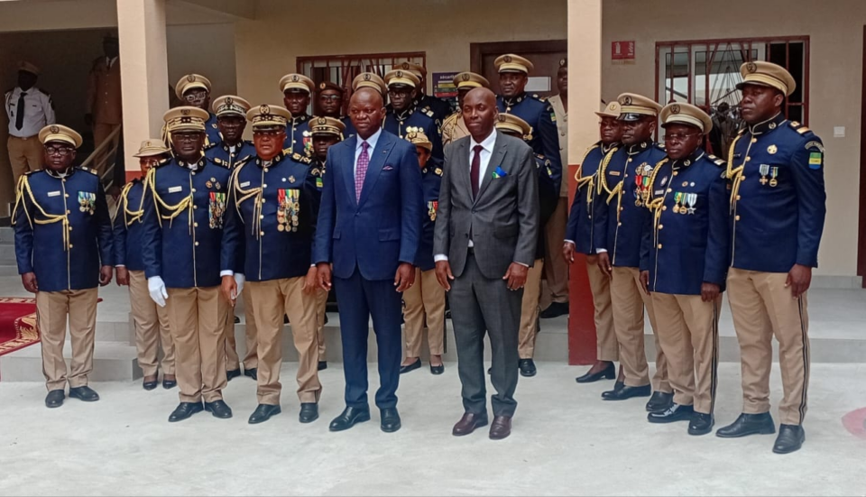 Inauguration du bâtiment administratif de la Sécurité pénitentiaire au Gabon
