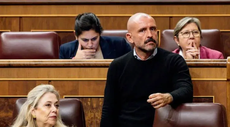 Jaime de los Santos lors d'une intervention politique