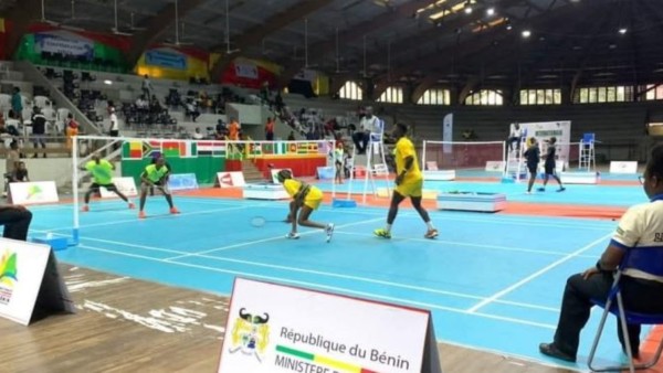 Championnats d'AirBadminton en Afrique : les badistes béninois en action